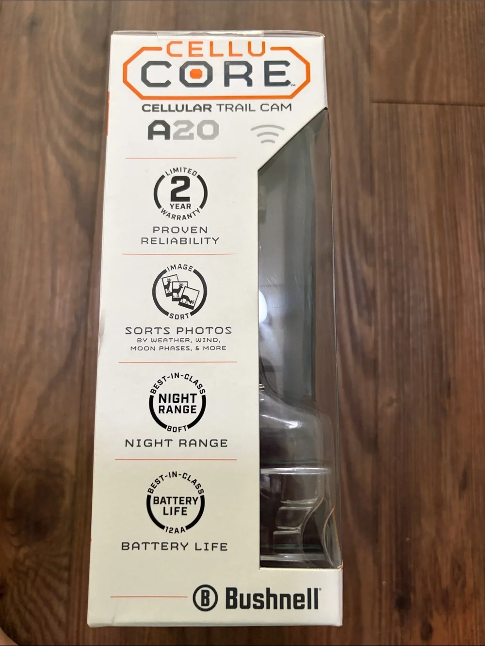 BUSHMELL CelluCORE A20 Cellular Trail Cam - Gray!NWT
